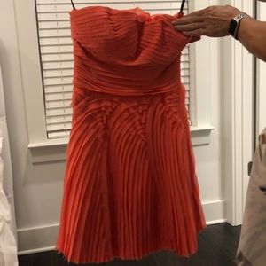 Strapless bebe dress